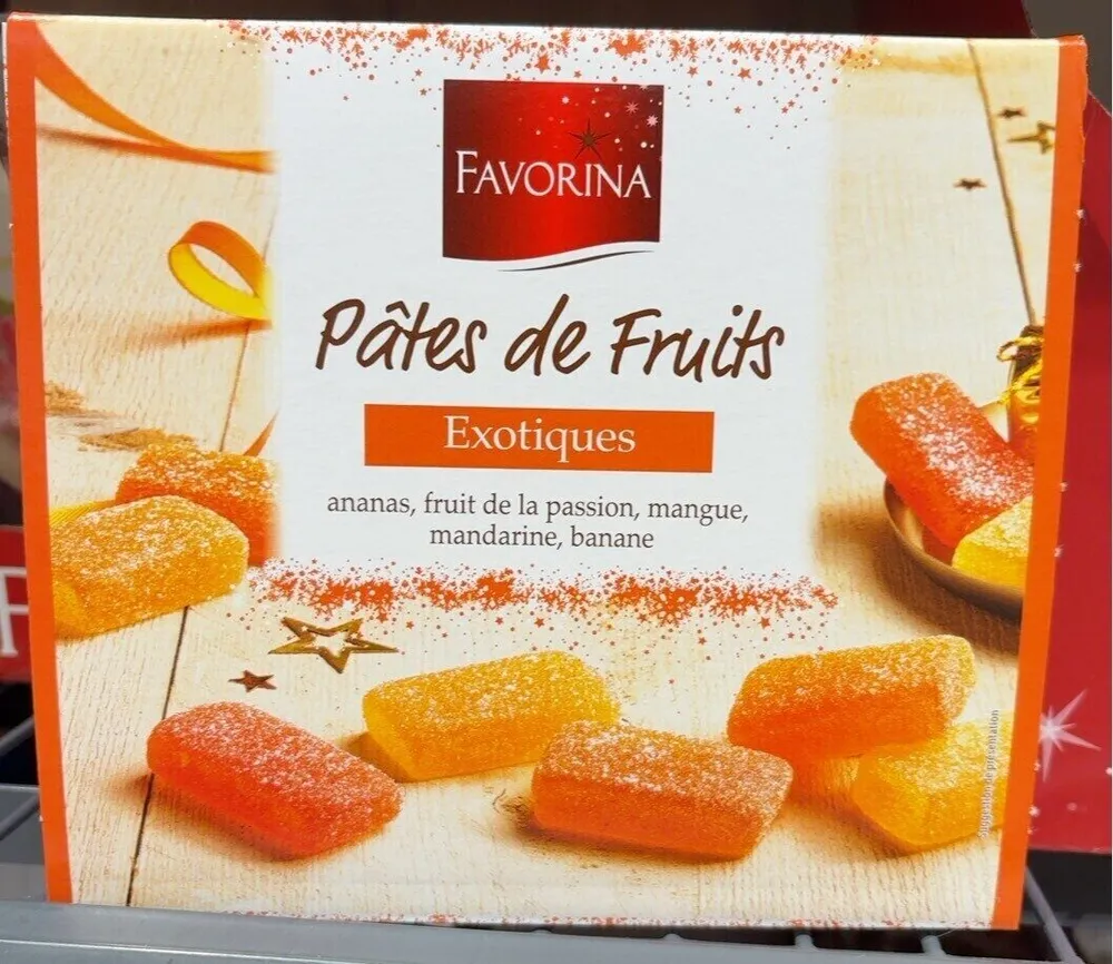 Pates de fruit Favorina