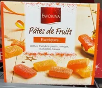 Pates de fruit Favorina