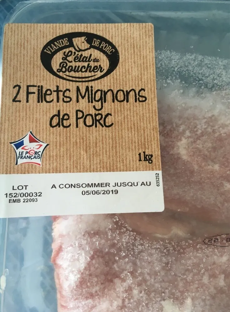 Filets mignons de porc