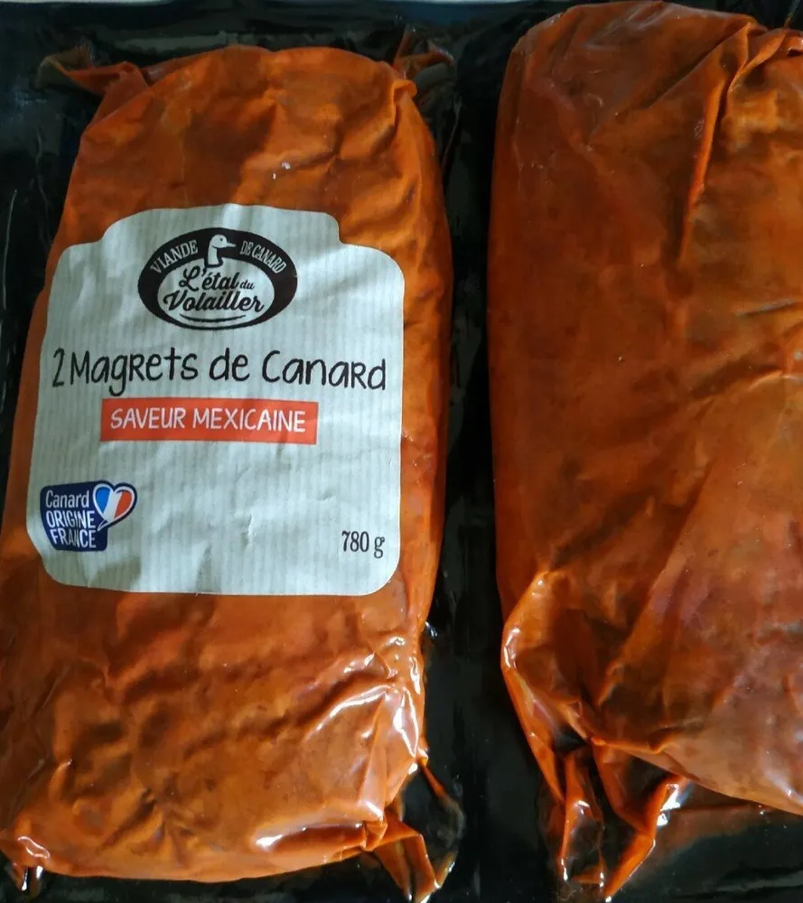 Magret de canard saveur mexicain mexicaine