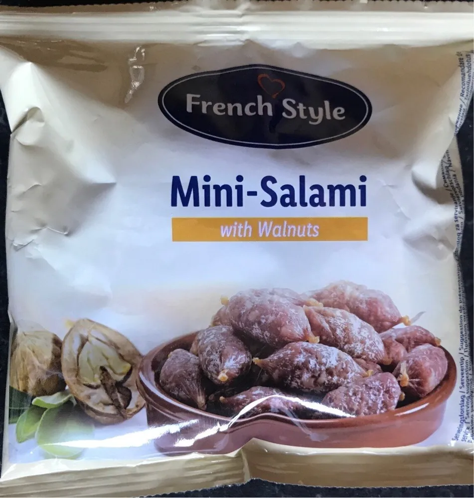 French Style Mini-Salami with Walnuts