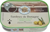 Sardines de Bretagne à l'huile d'olive