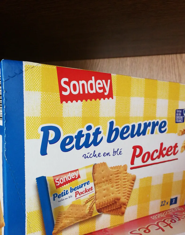Petit beurre pocket