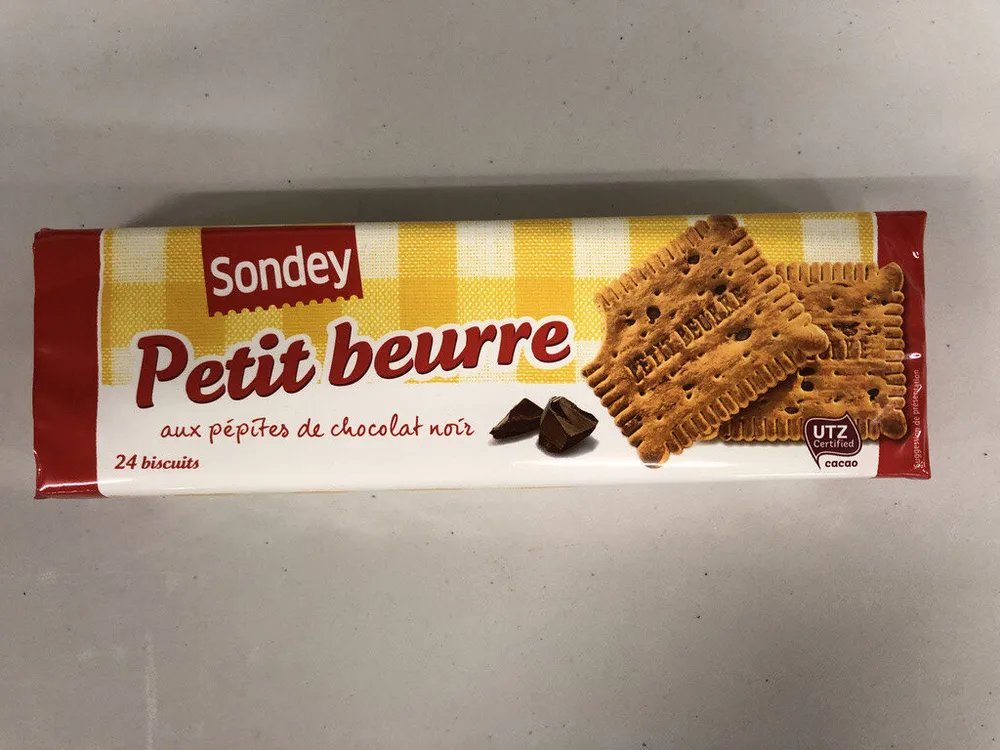 Petit beurre pépites de chocolat
