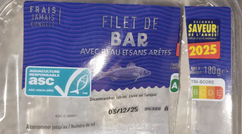 Filet de Bar