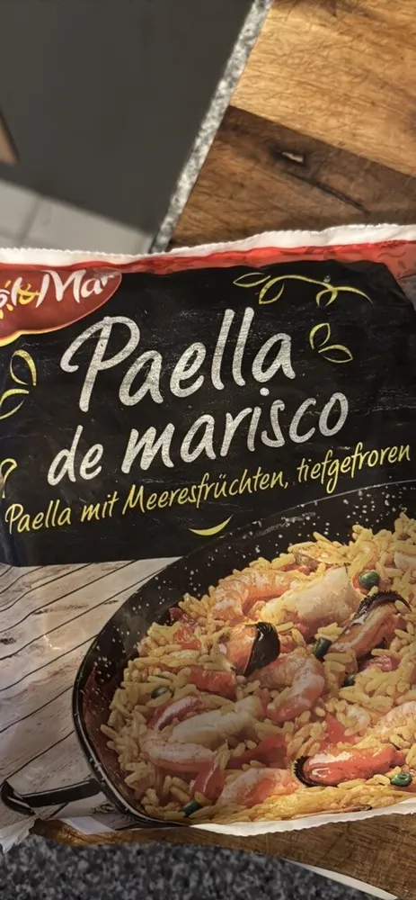 Paella de marisco