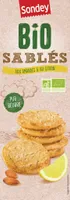 Sablé amandes citron Bio