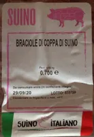 Braciole di coppa di suino