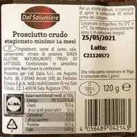 Prosciutto crudo stagionato