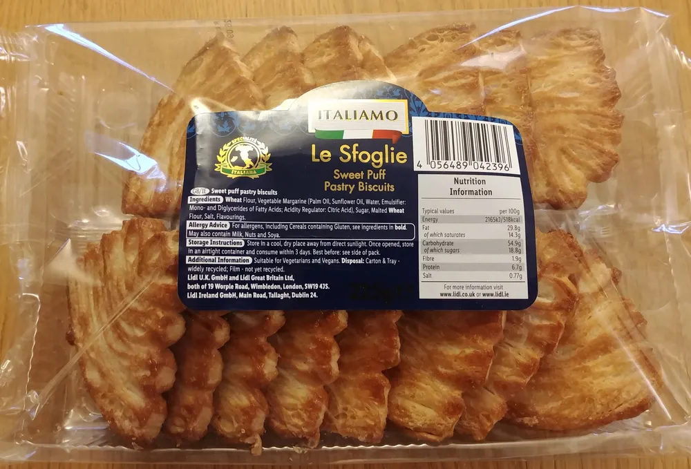 Le Sfoglie Puff Pastry