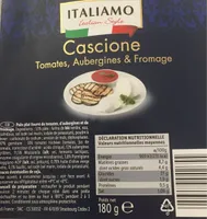 Cascione tomates aubergines fromage