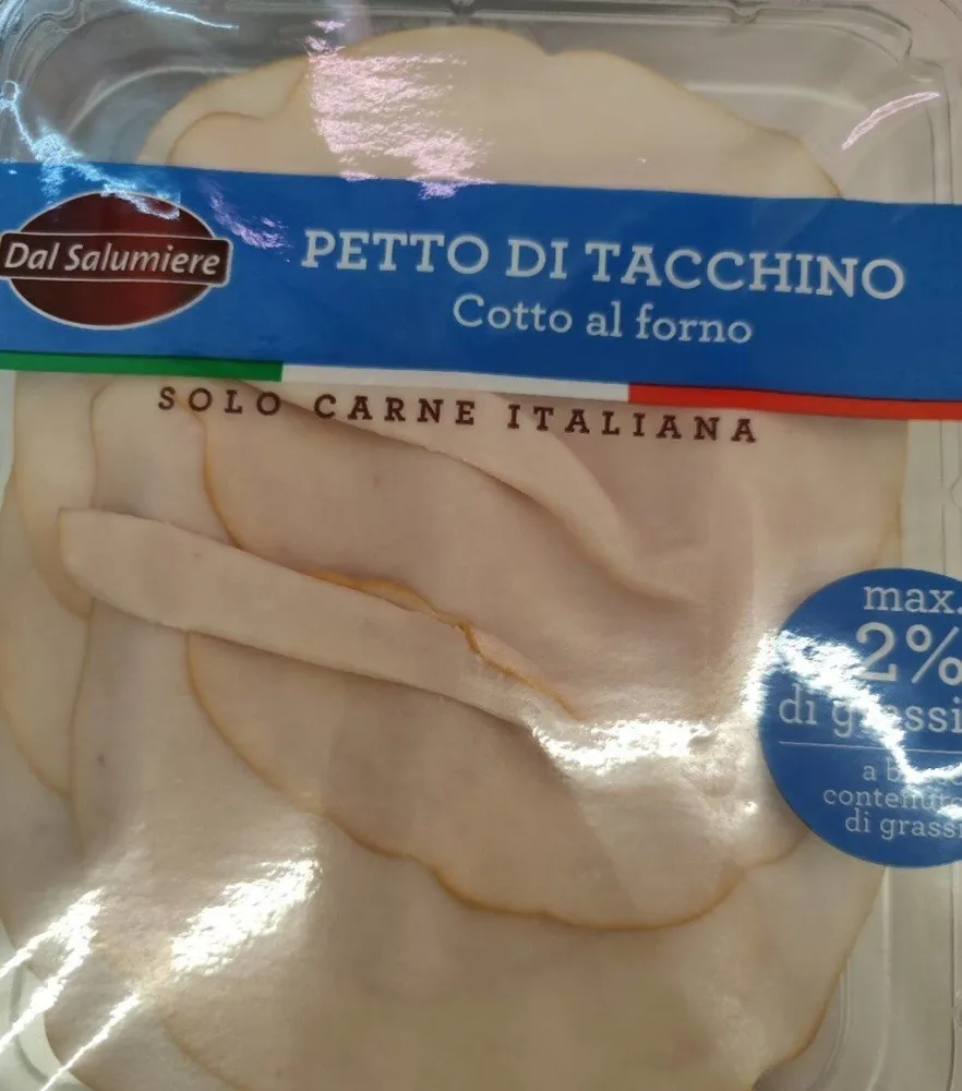 Petto di tacchino al forno a fette
