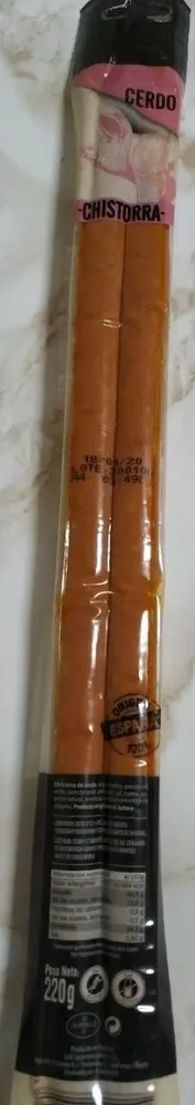 Chistorra de cerdo