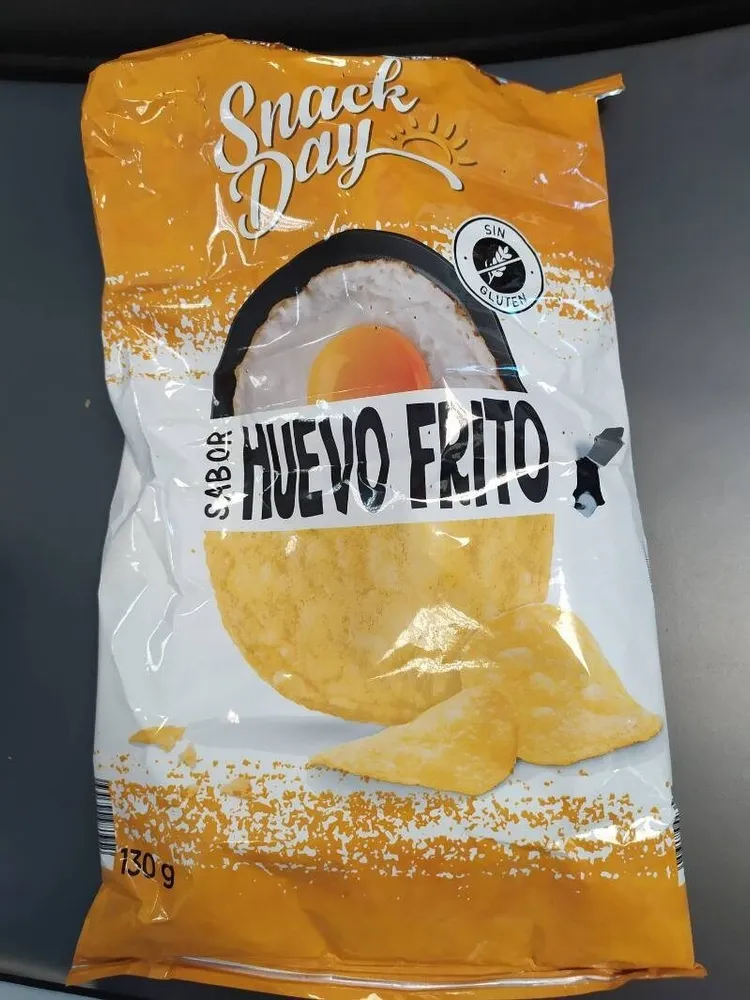 Patatas sabor huevo frito