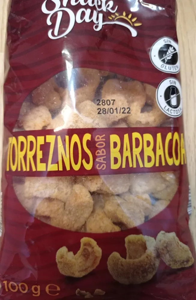 Torreznos sabor barbacoa