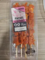 Pinchos adobados de cerdo