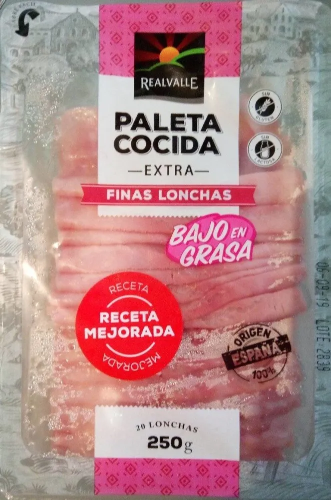 Paleta Cocida Extra