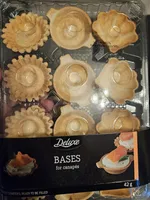 deluxe bases for canapés