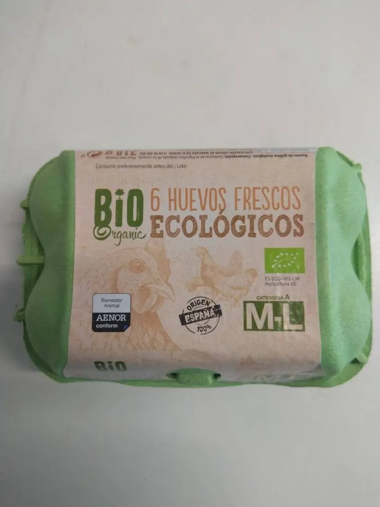 huevos frescos ecológicos