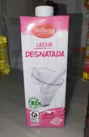 Leche Desnatada Milbona