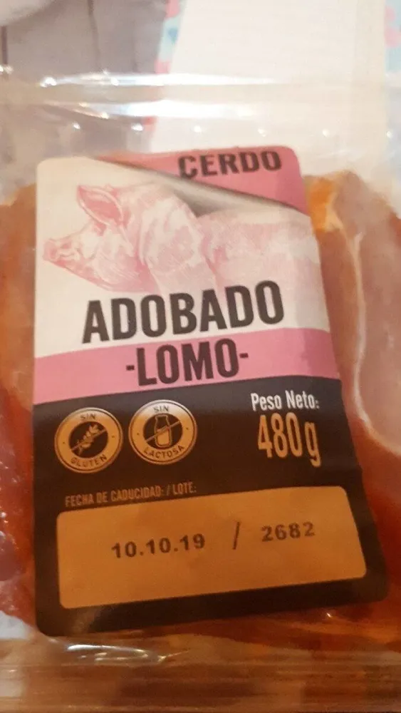Lomo adobado de cerdo