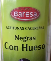 Aceitunas negras con hueso