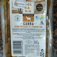Queso de cabra semicurado al pimentón