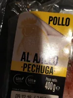 Pechuga Pollo al ajillo