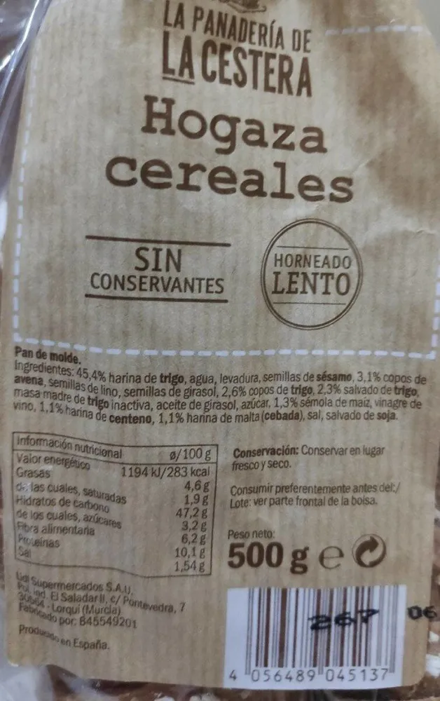 Hogaza cereales