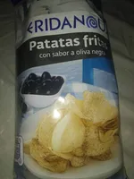 Eridanous patatas fritas sabor oliva negra