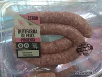 Butifarra de Payés -Pimienta-
