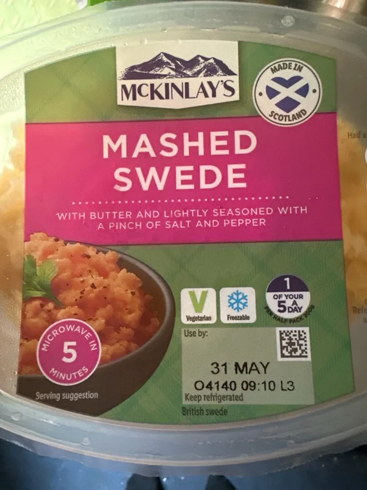 Mashed Swede