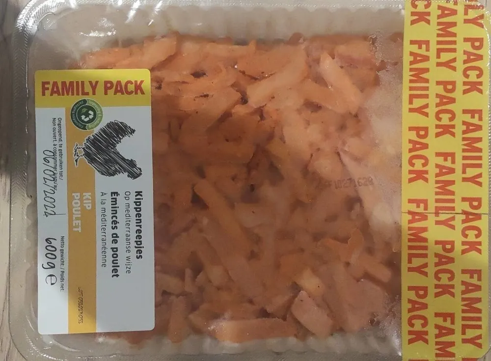 Émincés de poulet