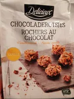 Rochers au chocolat, vanille
