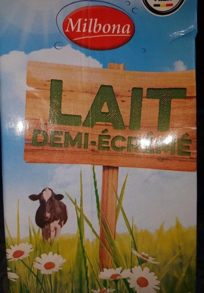 Lait demi-écrémé