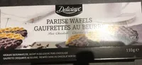 Gaufrettes au beurre Chocolat noir