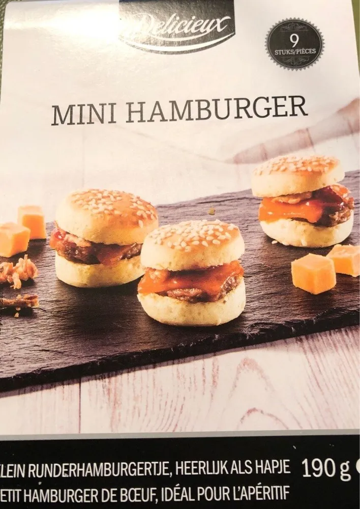 mini hamburger