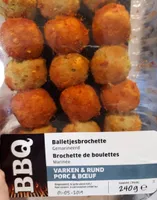 Brochette de boulettes