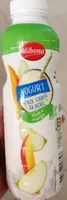 Yogurt da bere senza grassi (mela e mango)