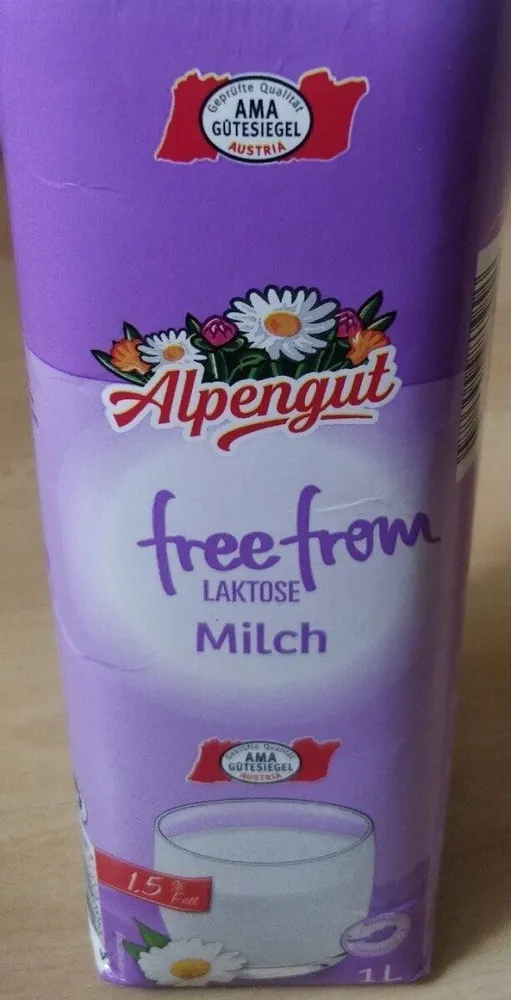 Free from Laktose Milch