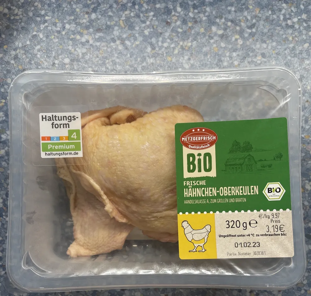 BiO FRISCHE HÄHNCHEN-OBERKEULEN