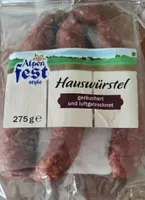 Hauswürstel geräuchert und luftgetrocknet