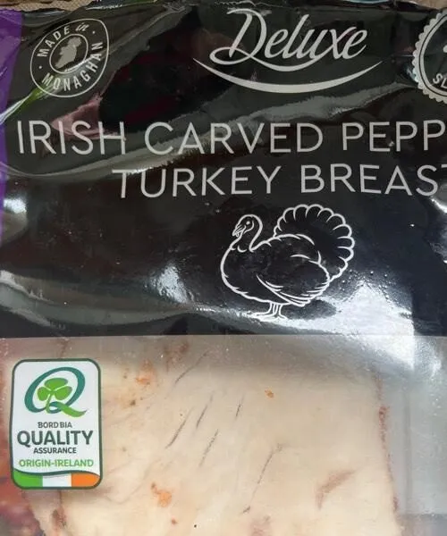 Irish Carved Peppered Turkey Breast