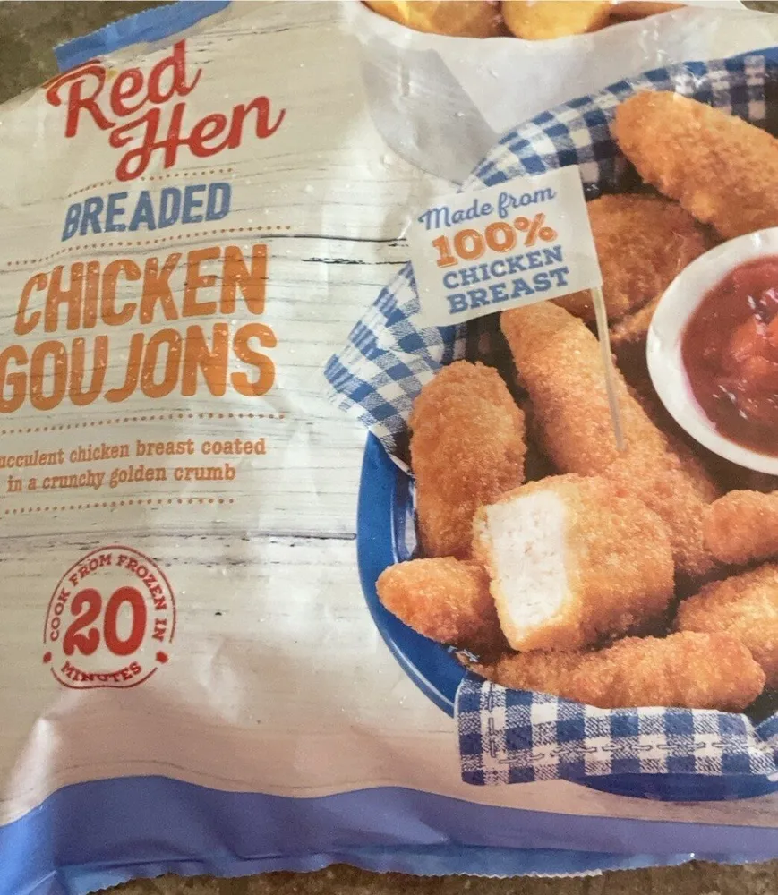 Breaded Chicken goujons
