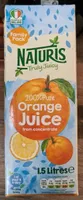 100% Orange juice from concentrate
