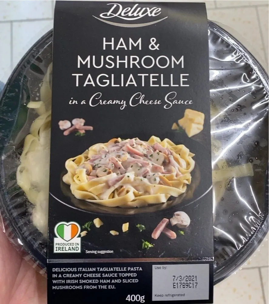 Ham & Mushroom Tagliatelle