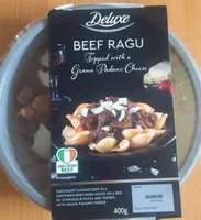 Beef Ragu Topped with a Grana Padano Cheese
