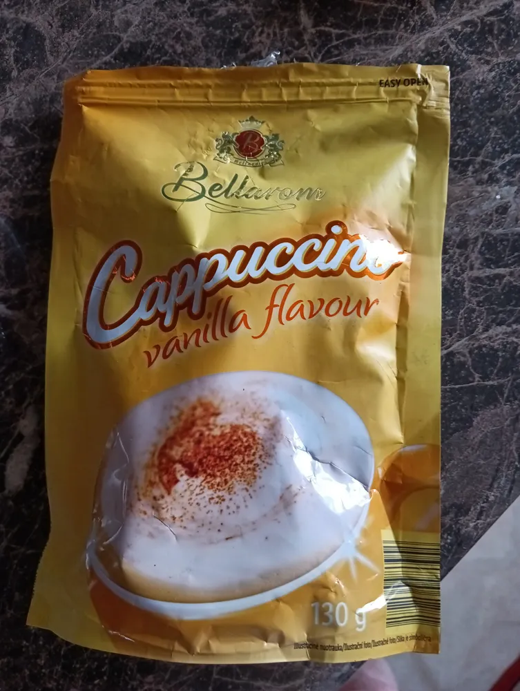 Cappuccino vanilla flavour