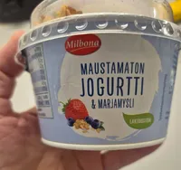 Maustamaton Jogurtti & Marjamysli