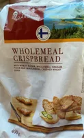 Wholemeal crispbread